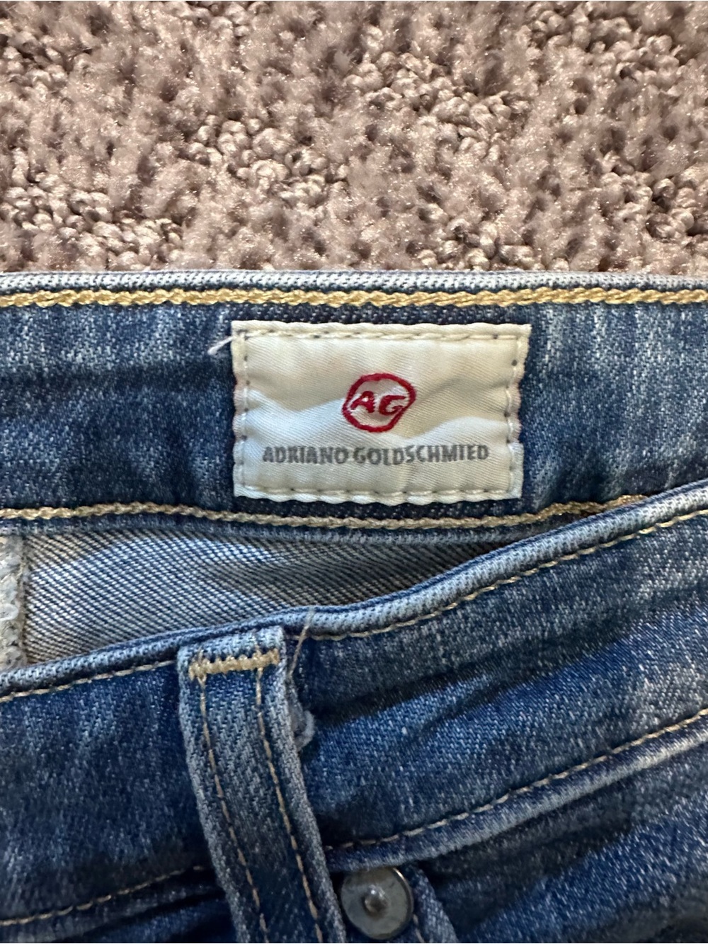 AG The Middi Ankle Mid-Rise Legging Ankle Jeans - Blue - Picture 9 of 13